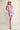 Eyelet Cutout BACK Mini Dress  Lavender