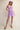 Eyelet Cutout BACK Mini Dress  Lavender