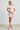 Stripe Cotton Shirt Mini Dress with Smocked Waist