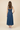 Lace-Up Front Denim Midi Dress