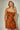 Floral Print Mini Slip Dress in Rust