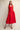 Scallop Neck Sleeveless Midi Dress - Summer Red
