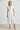 Gold Lurex Dot Puff Sleeve Midi Dress