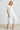 Gold Lurex Dot Puff Sleeve Midi Dress