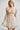 Deer Print Smocked Waist Mini Dress