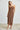 Mocha Polka Dot Flowy Midi Dress