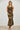 Autumn Bloom Open Back Halter Midi Dress