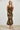 Autumn Bloom Open Back Halter Midi Dress