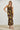 Autumn Bloom Open Back Halter Midi Dress
