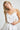 Sheer Lace Cami Top - White