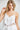 Sheer Lace Cami Top - White