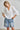 Eyelet Lace Ruffle V-Neck Puff Sleeve Blouse