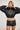 Faux Leather Bomber Jacket with Faux Fur Collar