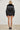Faux Leather Bomber Jacket with Faux Fur Collar