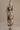 Tropical Leaf Print Shirt Tie Waist Maxi Dress - Brown