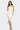 Strapless Asymmetric Metallic Fringe Midi Dress