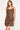Deri Slip Dress - Mesh Leopard Print Cowl