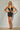 Beaded Mesh Ruched Mini Dress