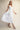 Halter Neck Tulle Maxi Dress with Pockets - White