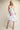 Halter Neck Tulle Maxi Dress with Pockets - White