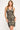 Bern Bandage Dress - Mesh Ruched Contrast Bind
