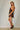Glitter Halter Backless Mini Dress