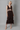 Sheer Lace Waist Tiered Ruffle Midi Dress