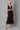 Sheer Lace Waist Tiered Ruffle Midi Dress