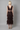 Sheer Lace Waist Tiered Ruffle Midi Dress