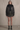 Faux Leather Bomber Jacket with Faux Fur Collar