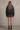 Faux Leather Bomber Jacket with Faux Fur Collar