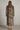 Tiger Print Faux Fur Maxi Coat