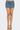 Denim Mini Skirt - Mini Belt Buckle Stretch Jean