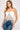 Tempo Crop Top - Sequin Fringe Front Tie Spaghetti