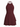 Vestido midi en cascada con escote halter texturizado y fruncido
