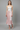 Lace Trim Satin Midi Skirt