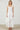 Tiered Gauze Square Neck Front Tie Midi Dress